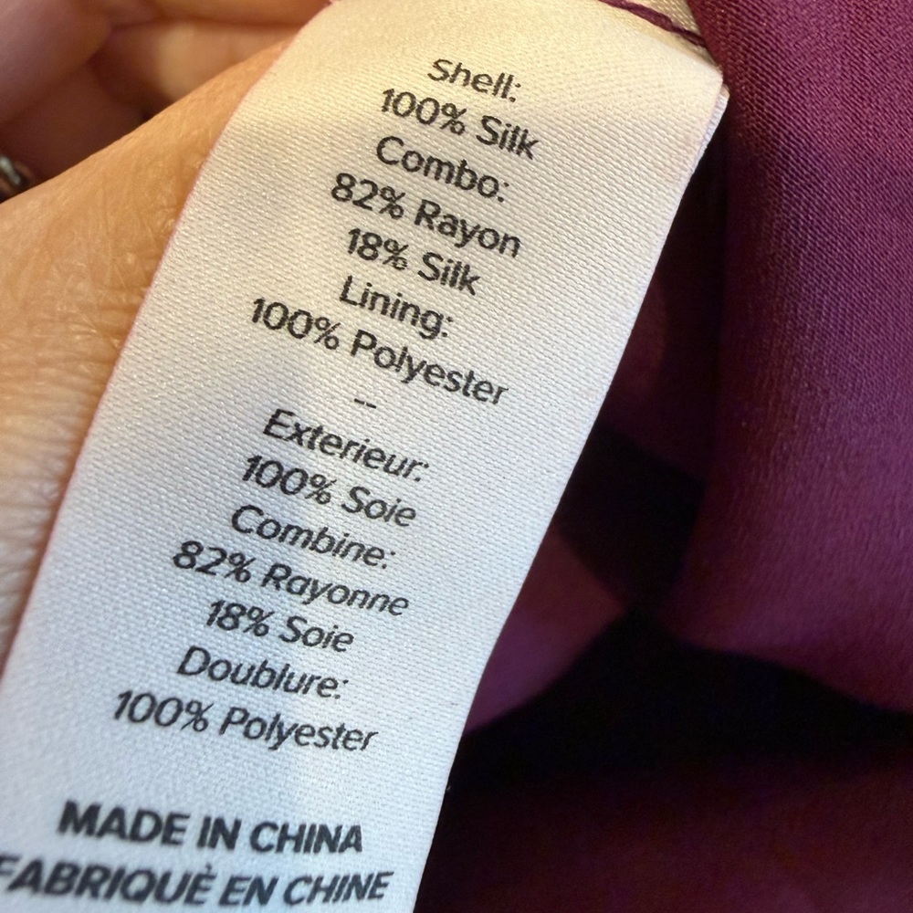 CINQ A SEPT Lara Silk Midi Dress Embossed Floral size 0 - Picture 7 of 8